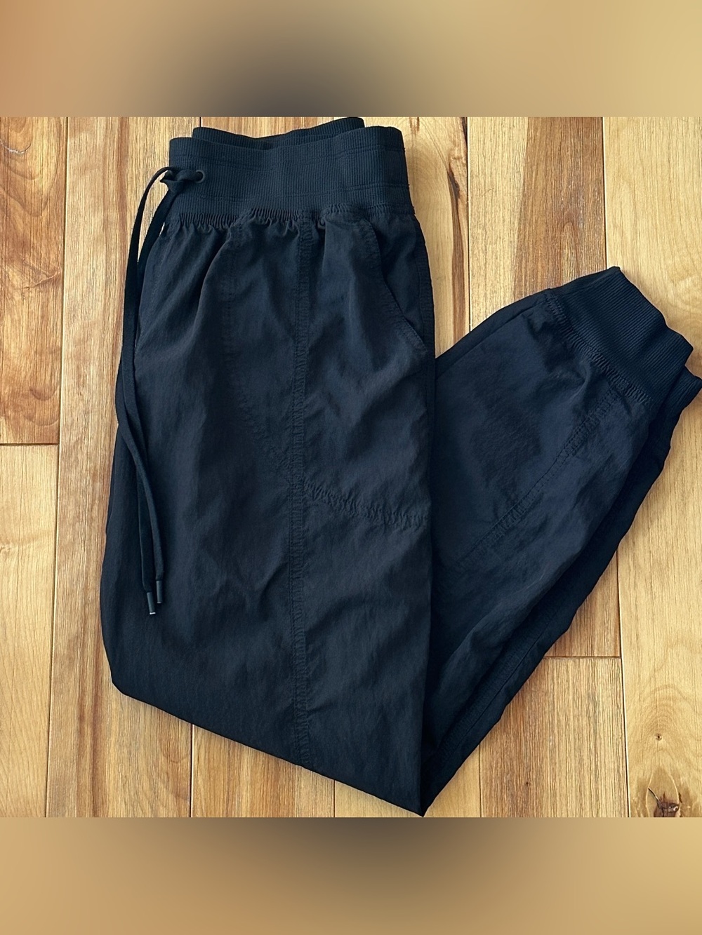 CALIA Mid Rise Joggers Black Small Soft Lounge Athletic Pants